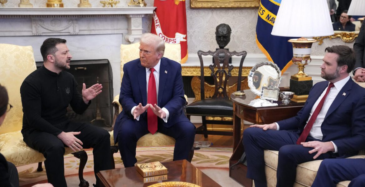 Trump-Zelenskyy Oval Office Exchange: A Diplomatic Inflection Point in U.S-Ukraine Relations