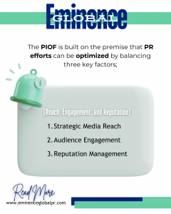 PR Impact Optimization Formula (PIOF) By Mikaela Mwangura, Instant Brand Transformation Campaign, ame-Changing PR Strategy By Eminence Global, Eminence Global 72-Hr PR Blitz, ACT-72 Model, 72-HR crisis management, Best PR Firm in Kenya, Best PR Firm in Africa, Best PR Firm in the world, Most innovative PR firm in Africa, most innovative PR Firm in the world